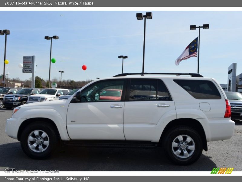 Natural White / Taupe 2007 Toyota 4Runner SR5