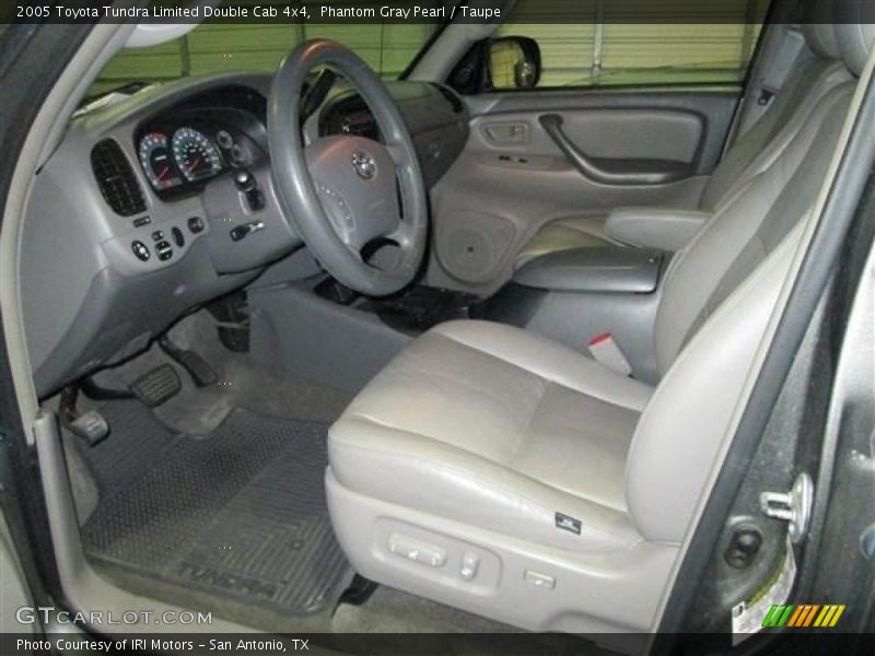 Phantom Gray Pearl / Taupe 2005 Toyota Tundra Limited Double Cab 4x4