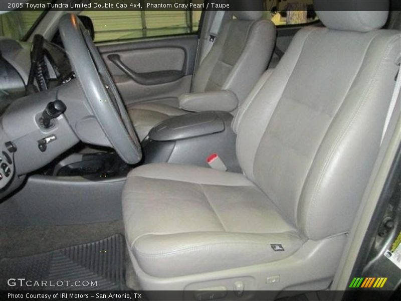 Phantom Gray Pearl / Taupe 2005 Toyota Tundra Limited Double Cab 4x4