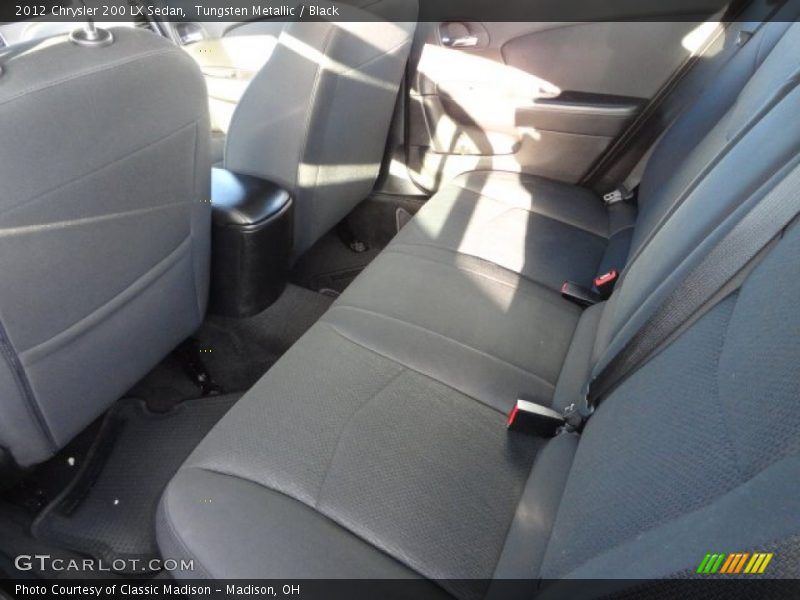 Tungsten Metallic / Black 2012 Chrysler 200 LX Sedan