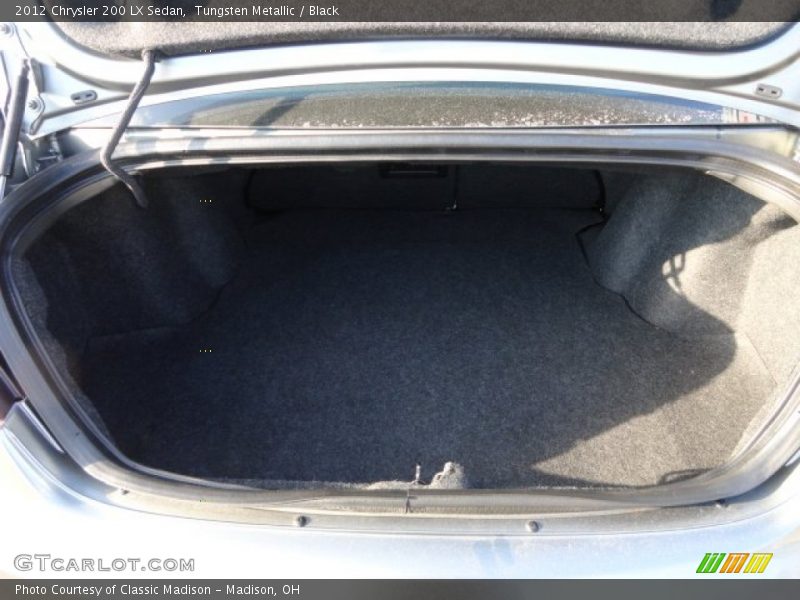 Tungsten Metallic / Black 2012 Chrysler 200 LX Sedan