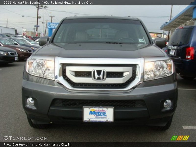 Polished Metal Metallic / Gray 2011 Honda Pilot Touring 4WD