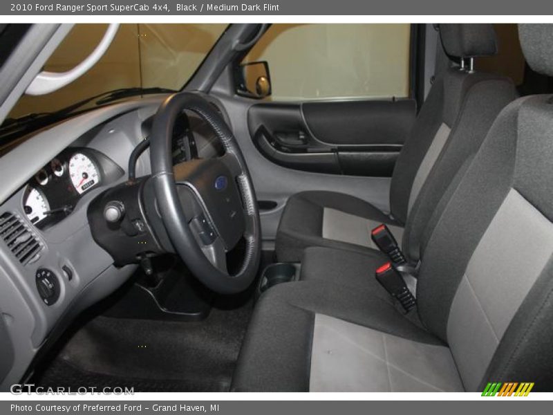  2010 Ranger Sport SuperCab 4x4 Medium Dark Flint Interior