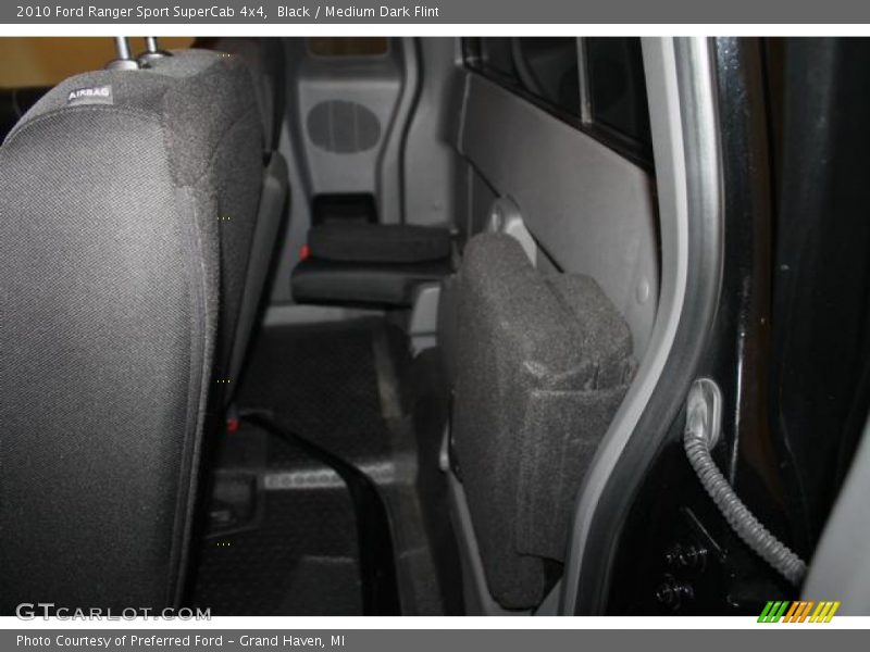 Black / Medium Dark Flint 2010 Ford Ranger Sport SuperCab 4x4