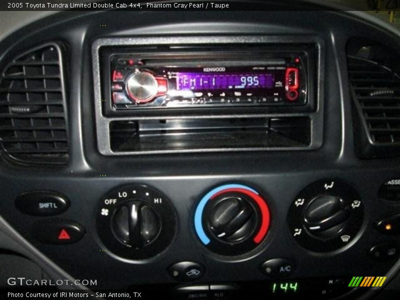 Phantom Gray Pearl / Taupe 2005 Toyota Tundra Limited Double Cab 4x4