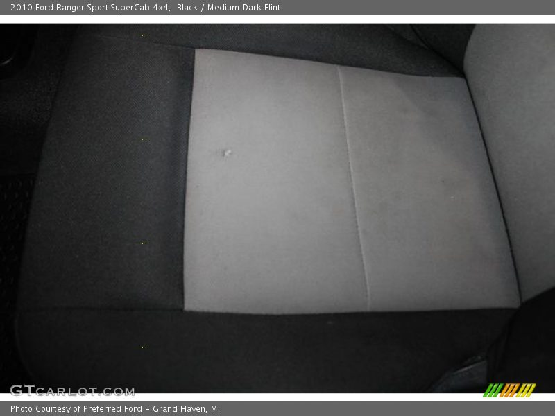 Black / Medium Dark Flint 2010 Ford Ranger Sport SuperCab 4x4
