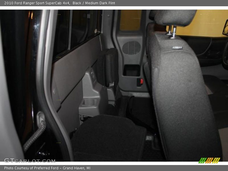 Black / Medium Dark Flint 2010 Ford Ranger Sport SuperCab 4x4