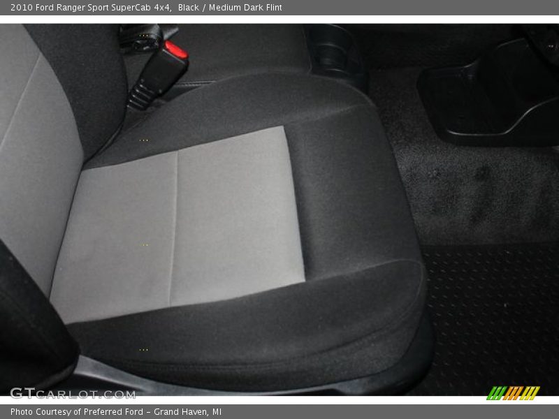 Black / Medium Dark Flint 2010 Ford Ranger Sport SuperCab 4x4