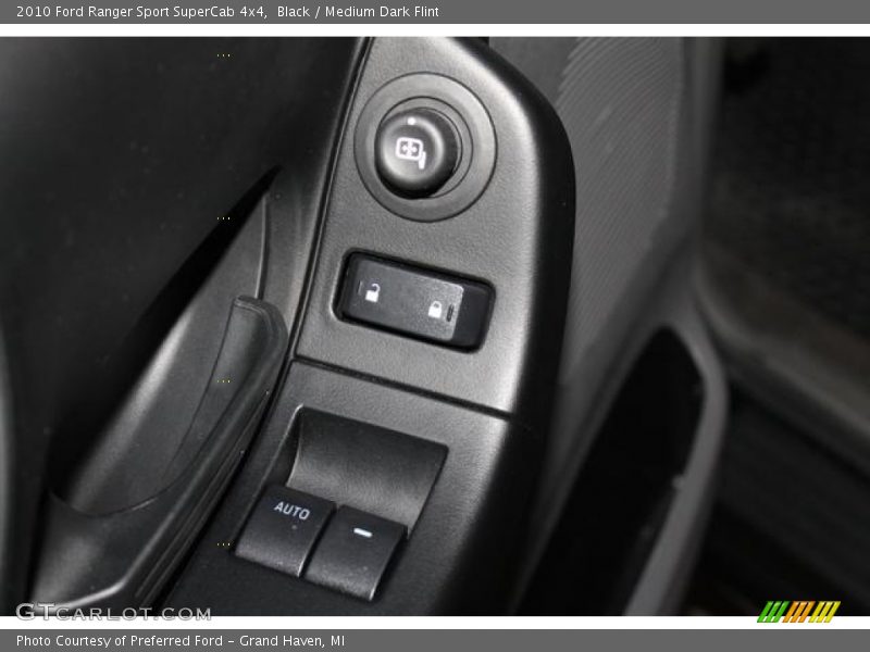 Black / Medium Dark Flint 2010 Ford Ranger Sport SuperCab 4x4