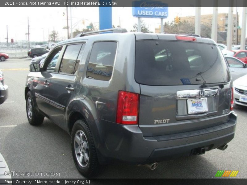 Polished Metal Metallic / Gray 2011 Honda Pilot Touring 4WD