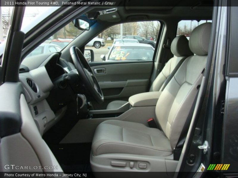 Polished Metal Metallic / Gray 2011 Honda Pilot Touring 4WD