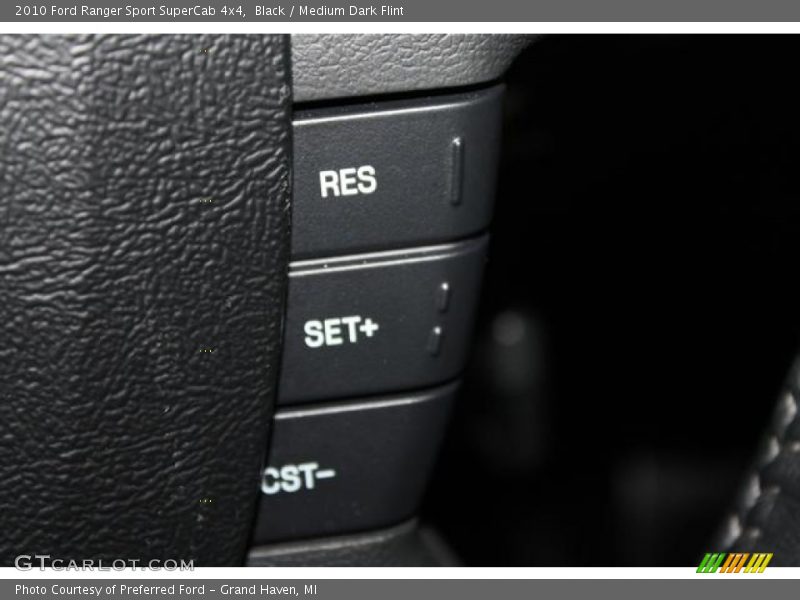Black / Medium Dark Flint 2010 Ford Ranger Sport SuperCab 4x4