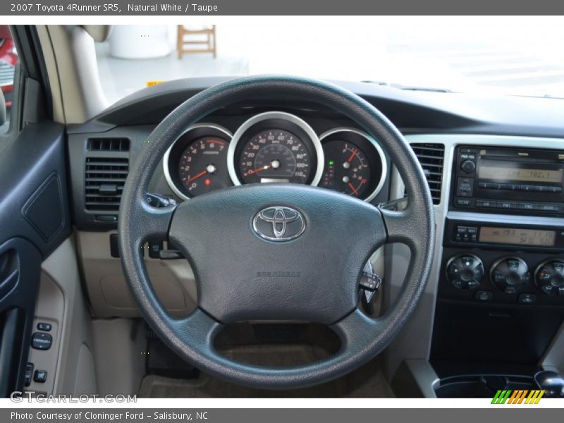 Natural White / Taupe 2007 Toyota 4Runner SR5