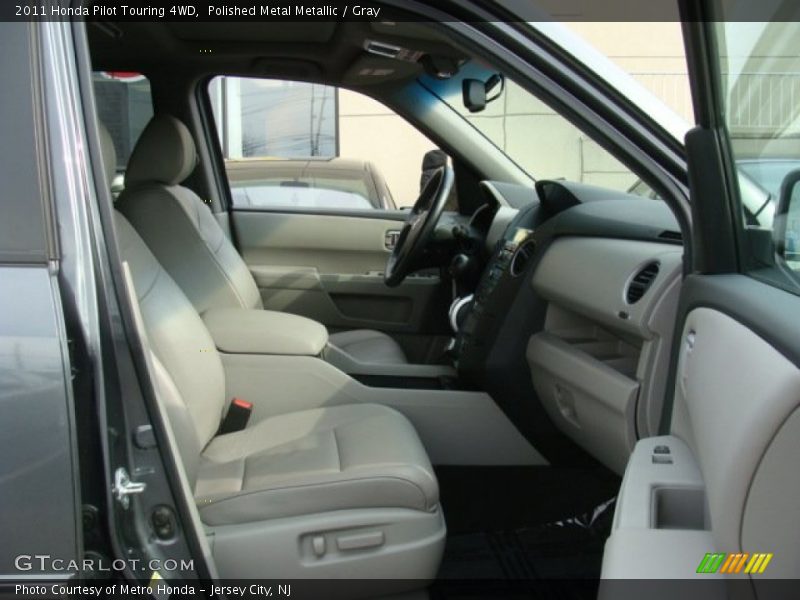 Polished Metal Metallic / Gray 2011 Honda Pilot Touring 4WD