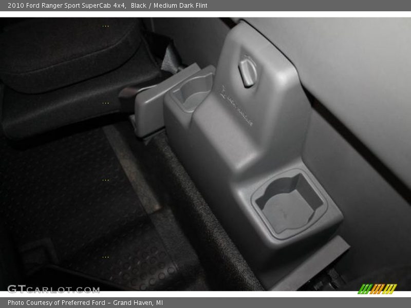 Black / Medium Dark Flint 2010 Ford Ranger Sport SuperCab 4x4