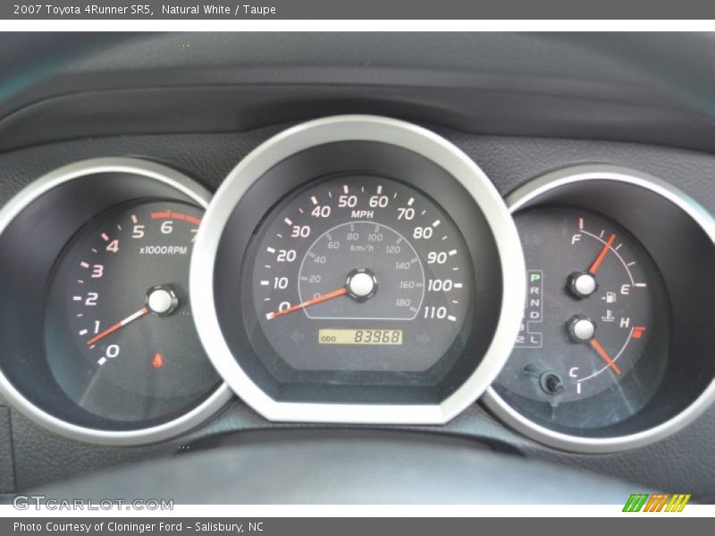 Natural White / Taupe 2007 Toyota 4Runner SR5