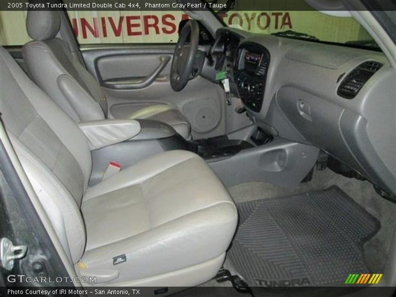 Phantom Gray Pearl / Taupe 2005 Toyota Tundra Limited Double Cab 4x4