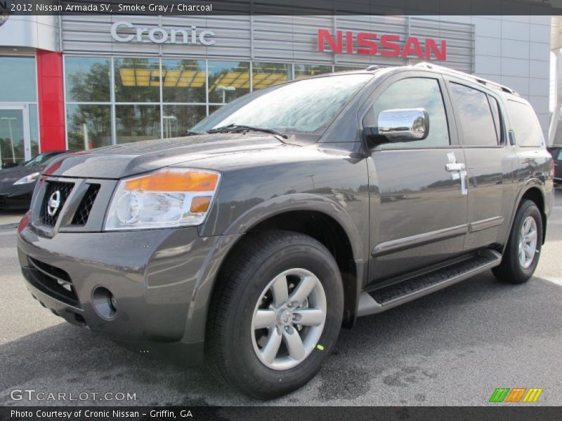 Smoke Gray / Charcoal 2012 Nissan Armada SV
