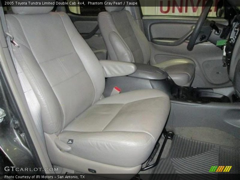 Phantom Gray Pearl / Taupe 2005 Toyota Tundra Limited Double Cab 4x4