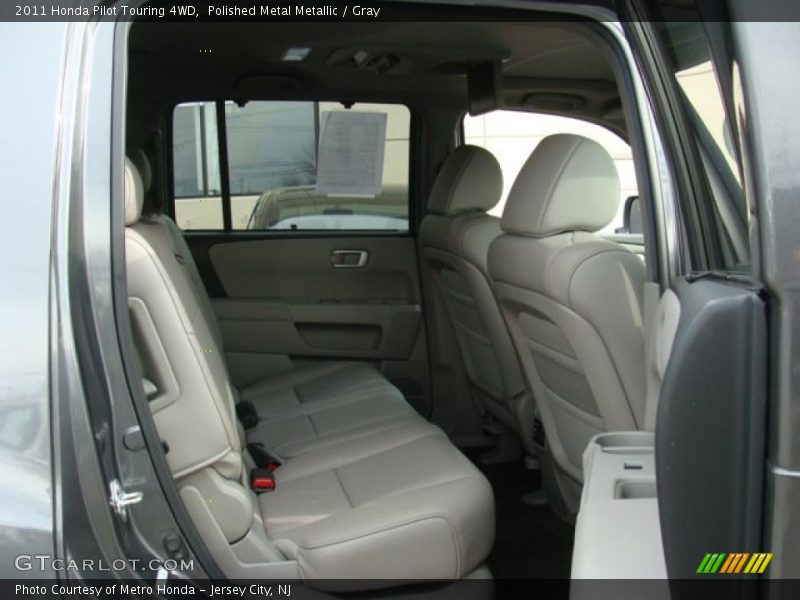 Polished Metal Metallic / Gray 2011 Honda Pilot Touring 4WD