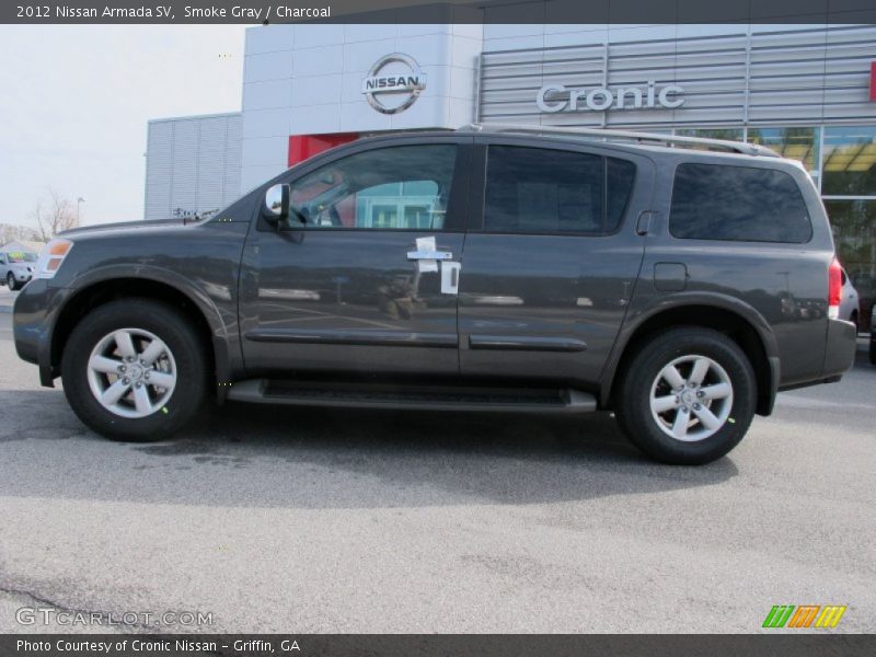Smoke Gray / Charcoal 2012 Nissan Armada SV