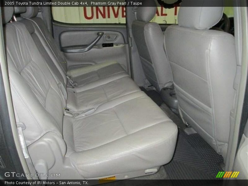 Phantom Gray Pearl / Taupe 2005 Toyota Tundra Limited Double Cab 4x4
