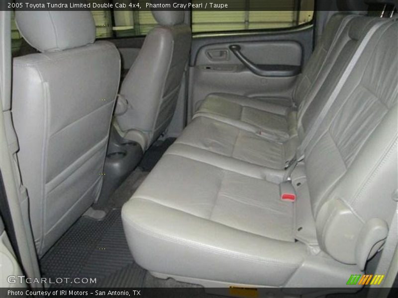 Phantom Gray Pearl / Taupe 2005 Toyota Tundra Limited Double Cab 4x4