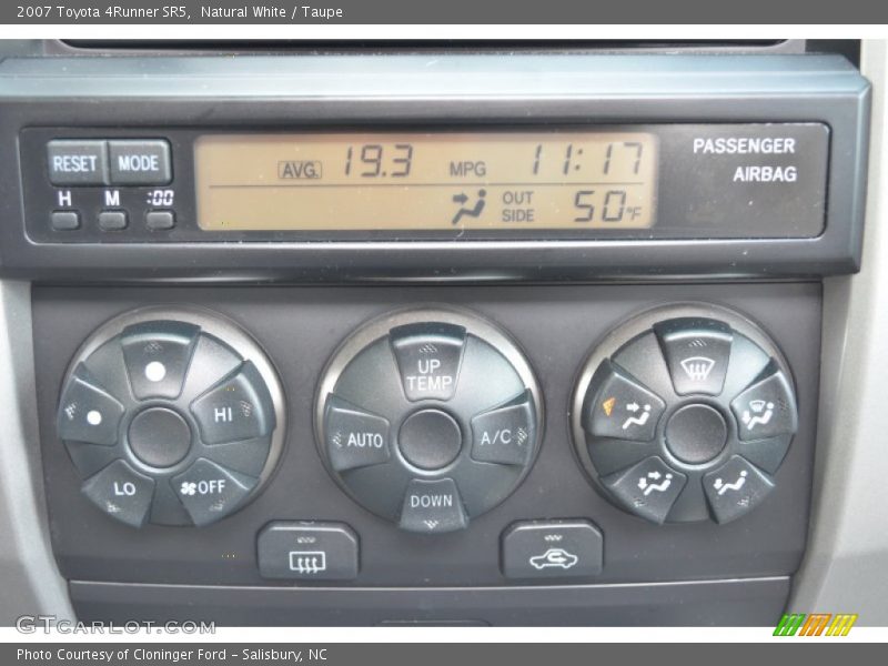 Natural White / Taupe 2007 Toyota 4Runner SR5