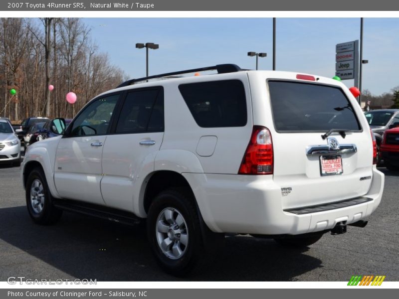 Natural White / Taupe 2007 Toyota 4Runner SR5