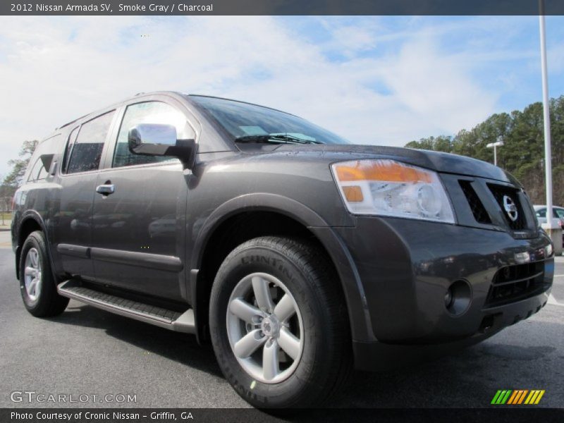 Smoke Gray / Charcoal 2012 Nissan Armada SV