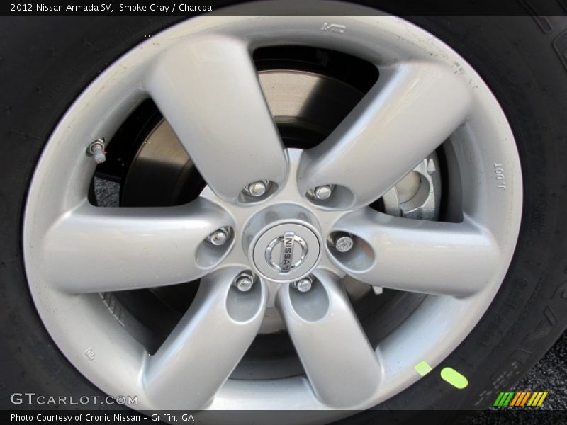 Smoke Gray / Charcoal 2012 Nissan Armada SV