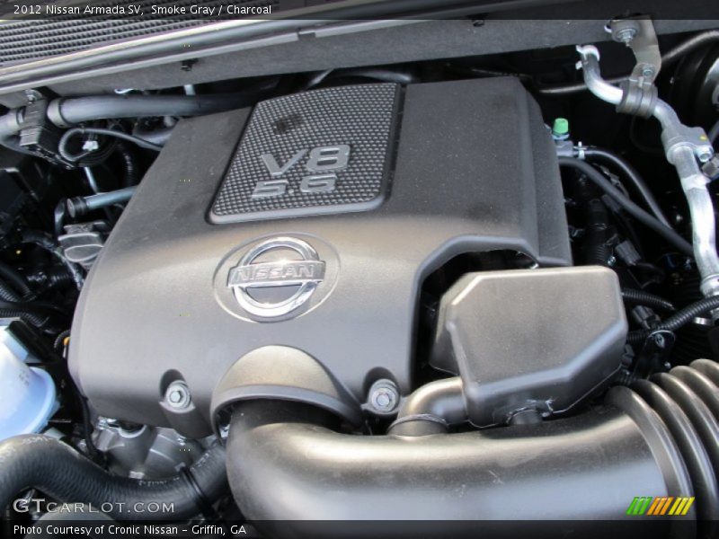 Smoke Gray / Charcoal 2012 Nissan Armada SV