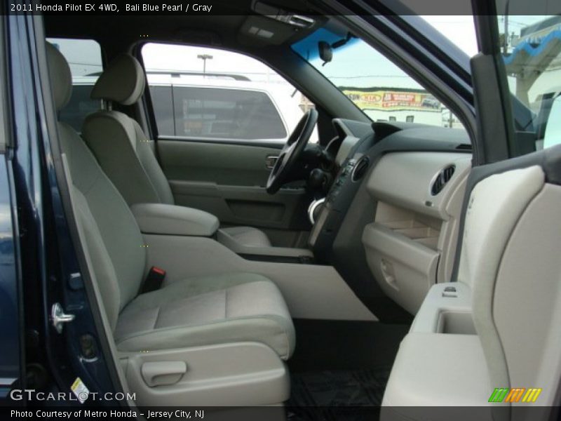 Bali Blue Pearl / Gray 2011 Honda Pilot EX 4WD