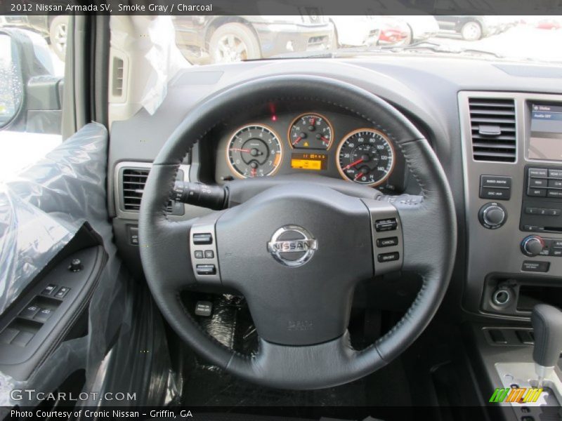 Smoke Gray / Charcoal 2012 Nissan Armada SV