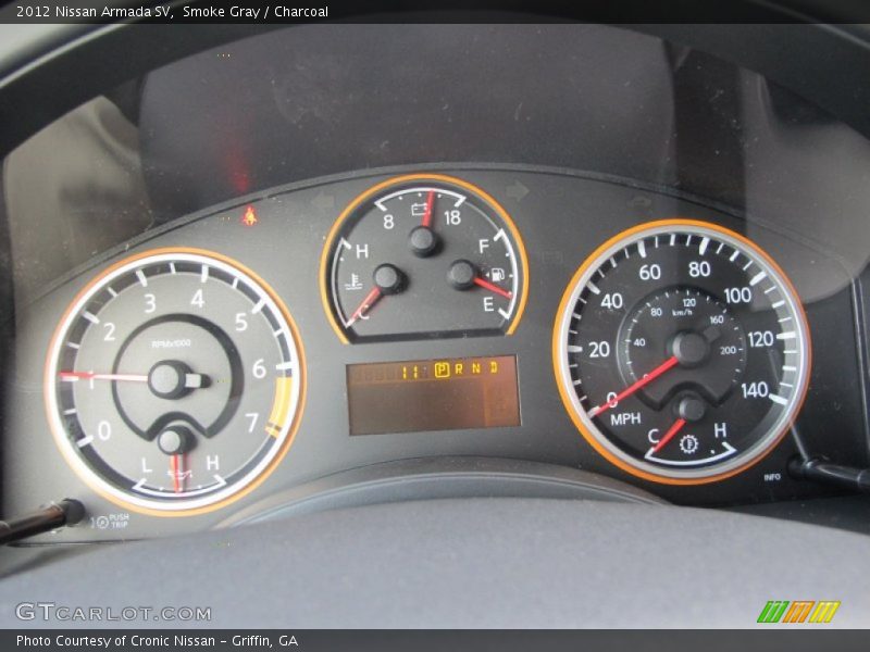 Smoke Gray / Charcoal 2012 Nissan Armada SV