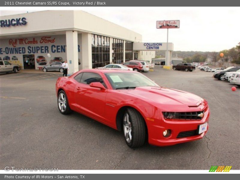 Victory Red / Black 2011 Chevrolet Camaro SS/RS Coupe