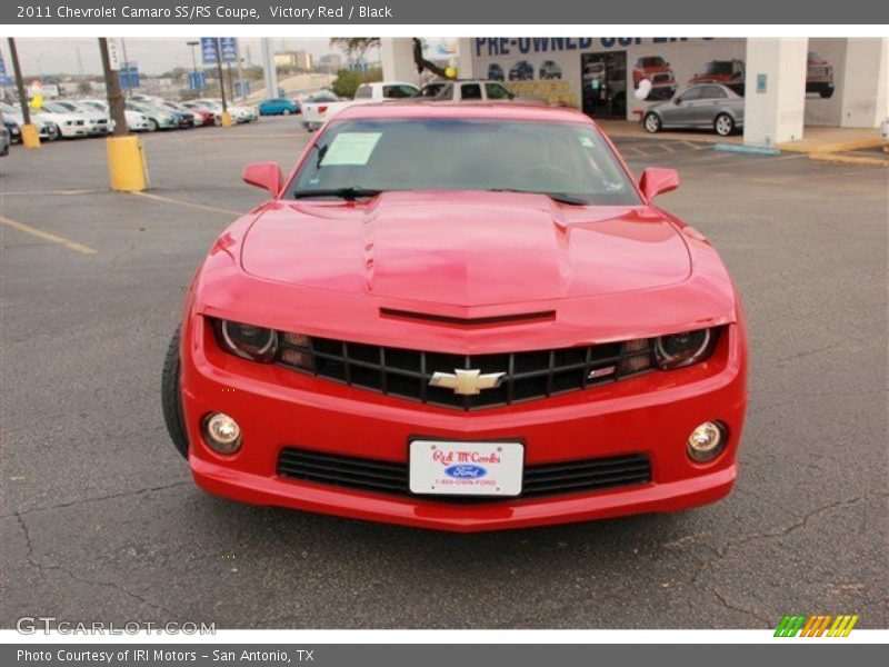 Victory Red / Black 2011 Chevrolet Camaro SS/RS Coupe