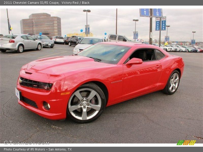 Victory Red / Black 2011 Chevrolet Camaro SS/RS Coupe