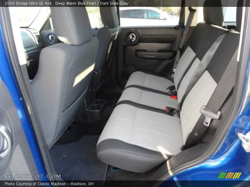 Deep Water Blue Pearl / Dark Slate Gray 2009 Dodge Nitro SE 4x4