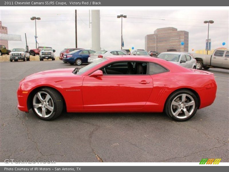 Victory Red / Black 2011 Chevrolet Camaro SS/RS Coupe