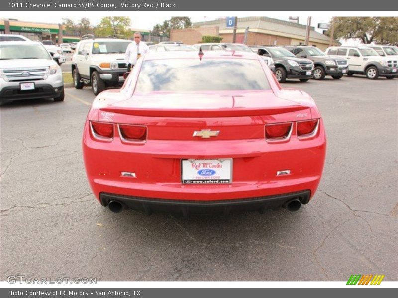 Victory Red / Black 2011 Chevrolet Camaro SS/RS Coupe