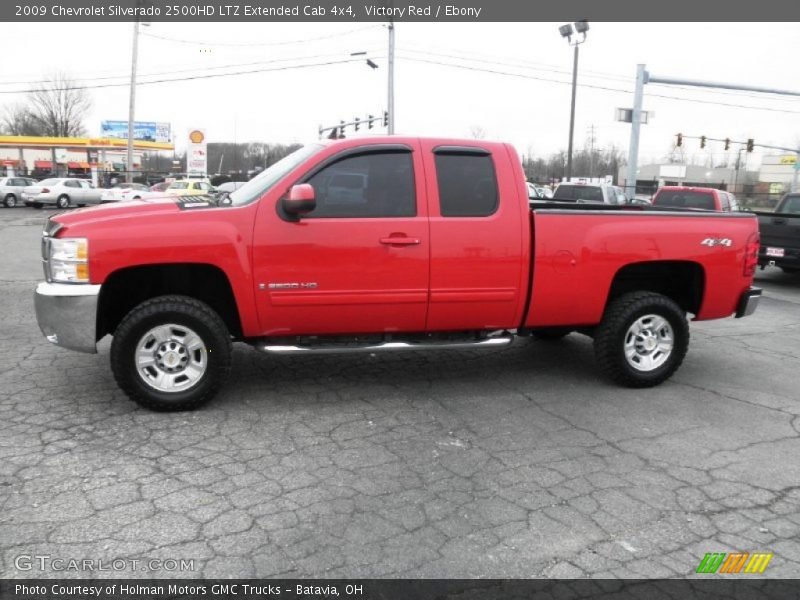  2009 Silverado 2500HD LTZ Extended Cab 4x4 Victory Red