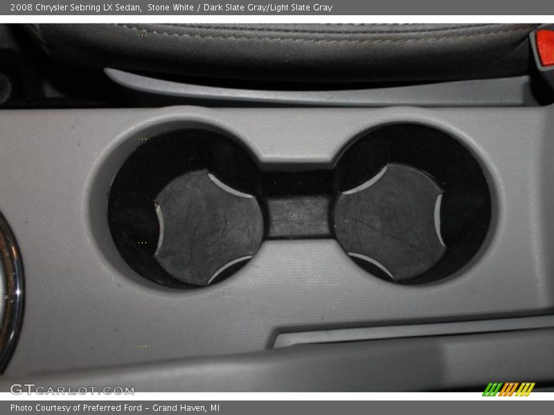 Stone White / Dark Slate Gray/Light Slate Gray 2008 Chrysler Sebring LX Sedan