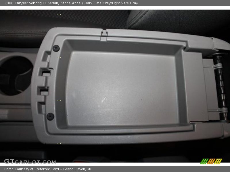 Stone White / Dark Slate Gray/Light Slate Gray 2008 Chrysler Sebring LX Sedan