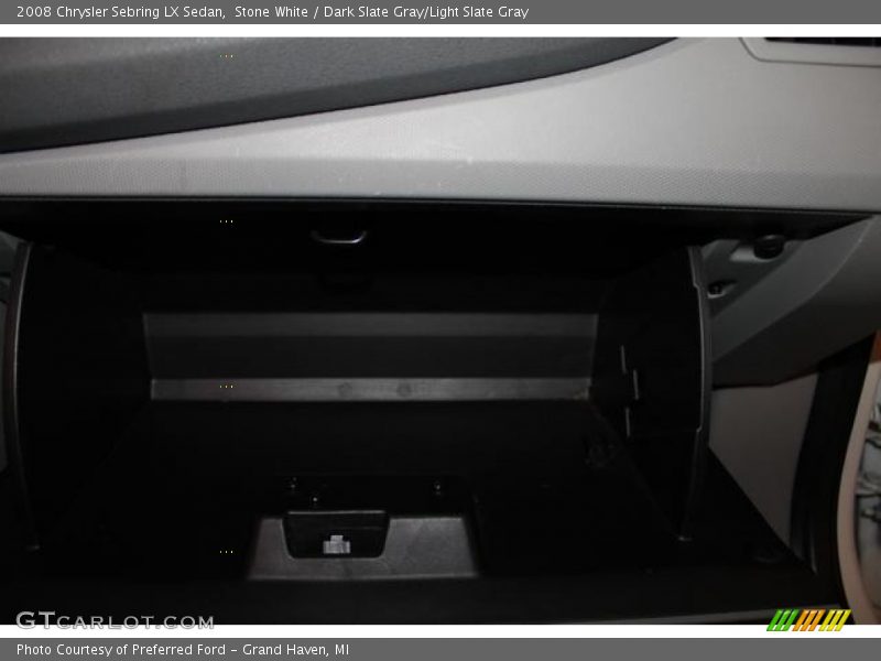 Stone White / Dark Slate Gray/Light Slate Gray 2008 Chrysler Sebring LX Sedan