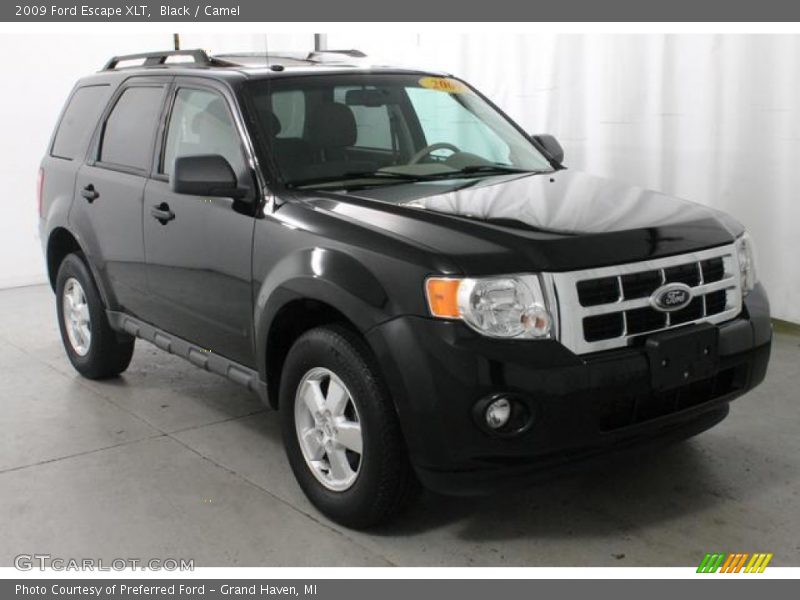 Black / Camel 2009 Ford Escape XLT