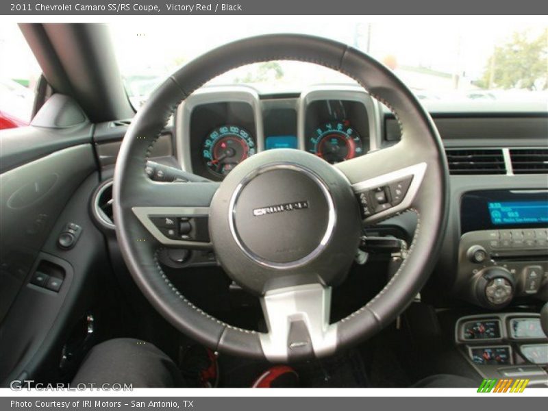 Victory Red / Black 2011 Chevrolet Camaro SS/RS Coupe