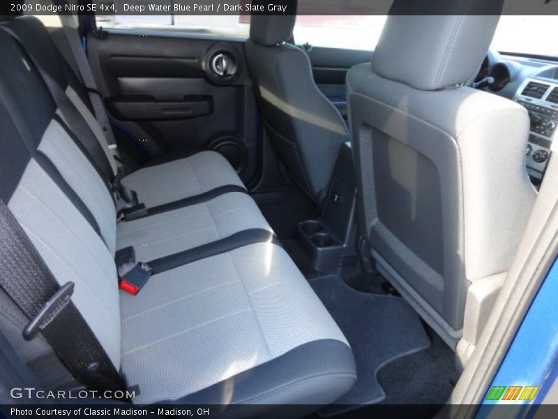 Deep Water Blue Pearl / Dark Slate Gray 2009 Dodge Nitro SE 4x4