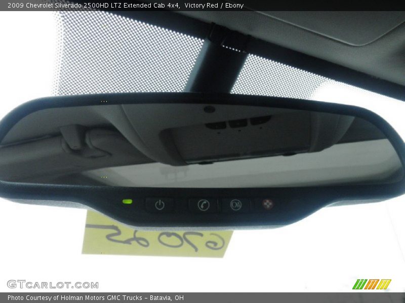 Victory Red / Ebony 2009 Chevrolet Silverado 2500HD LTZ Extended Cab 4x4