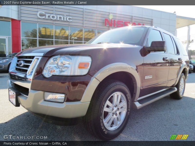 Redfire Metallic / Camel 2007 Ford Explorer Eddie Bauer